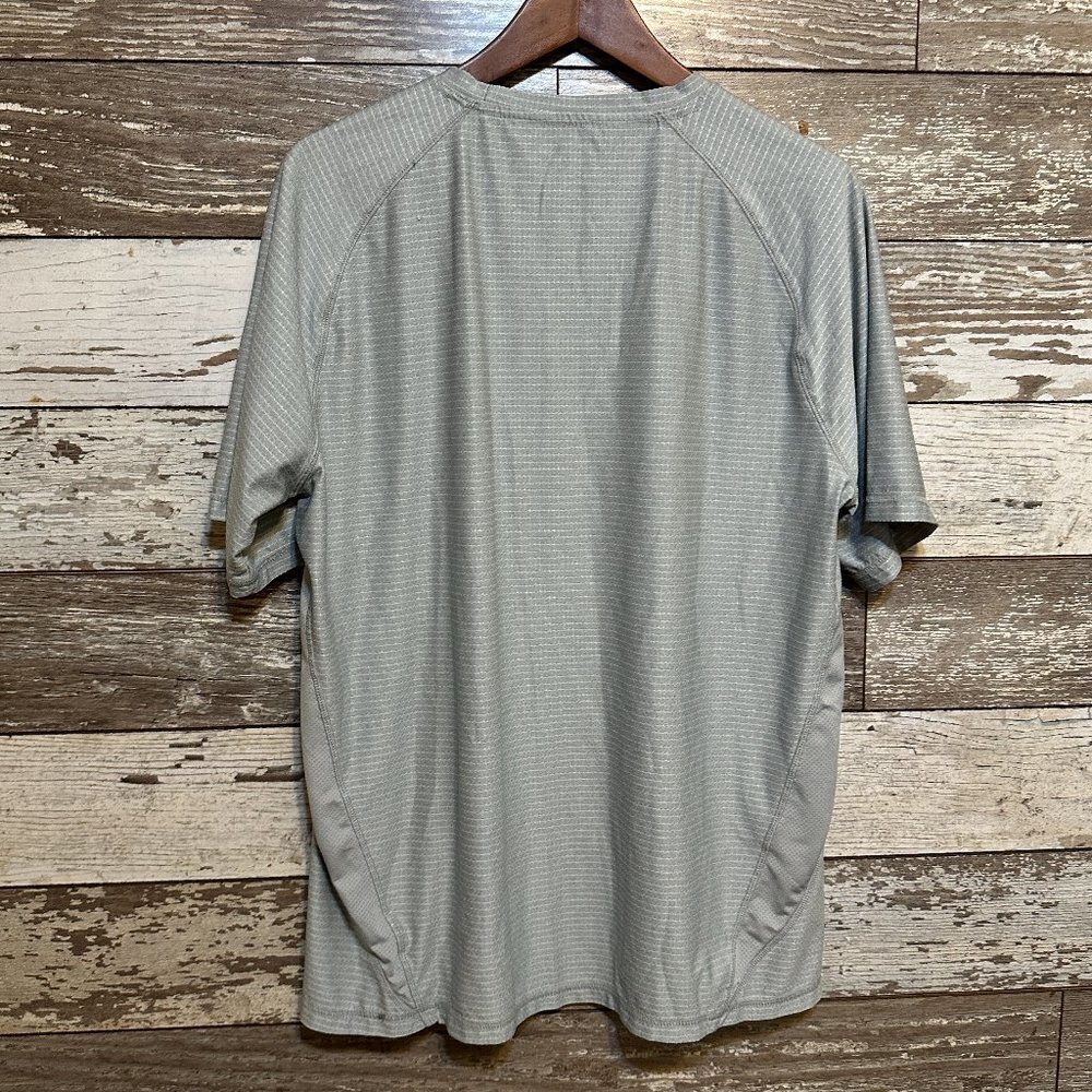 Champion Performance Vapor Grey Athletic Men's Breathable Gym Tshirt - Picture 2 of 4